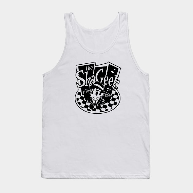 Ska Geek 2 Tone Tank Top by VOLPEdesign